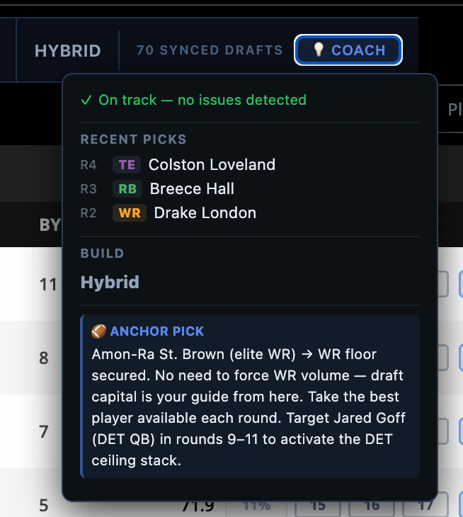 Live Coach
